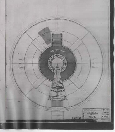 Negativo fotografico industriale su acetato – alternatore trifase – SME Napoli – anni ’50 Impianto S. Ambrogio