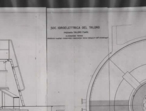 Negativo fotografico industriale su acetato – Sardegna centrale idroelettrica – Società Idroelettrica del Taloro – anni ’50