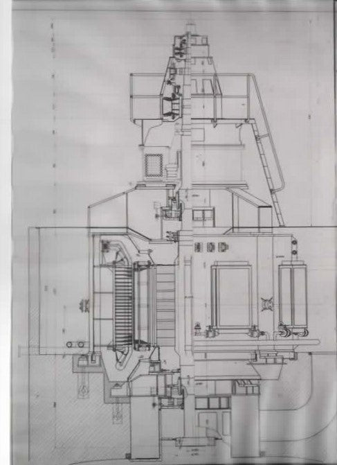 Negativo fotografico industriale su acetato – Sardegna centrale idroelettrica – Società Idroelettrica del Taloro – anni ’50