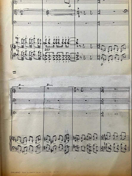 Manoscritto Integrale Autografo: "Il Mistero del Santo" - R. S. Venticinque - 84 Pagine - Opera Completa
